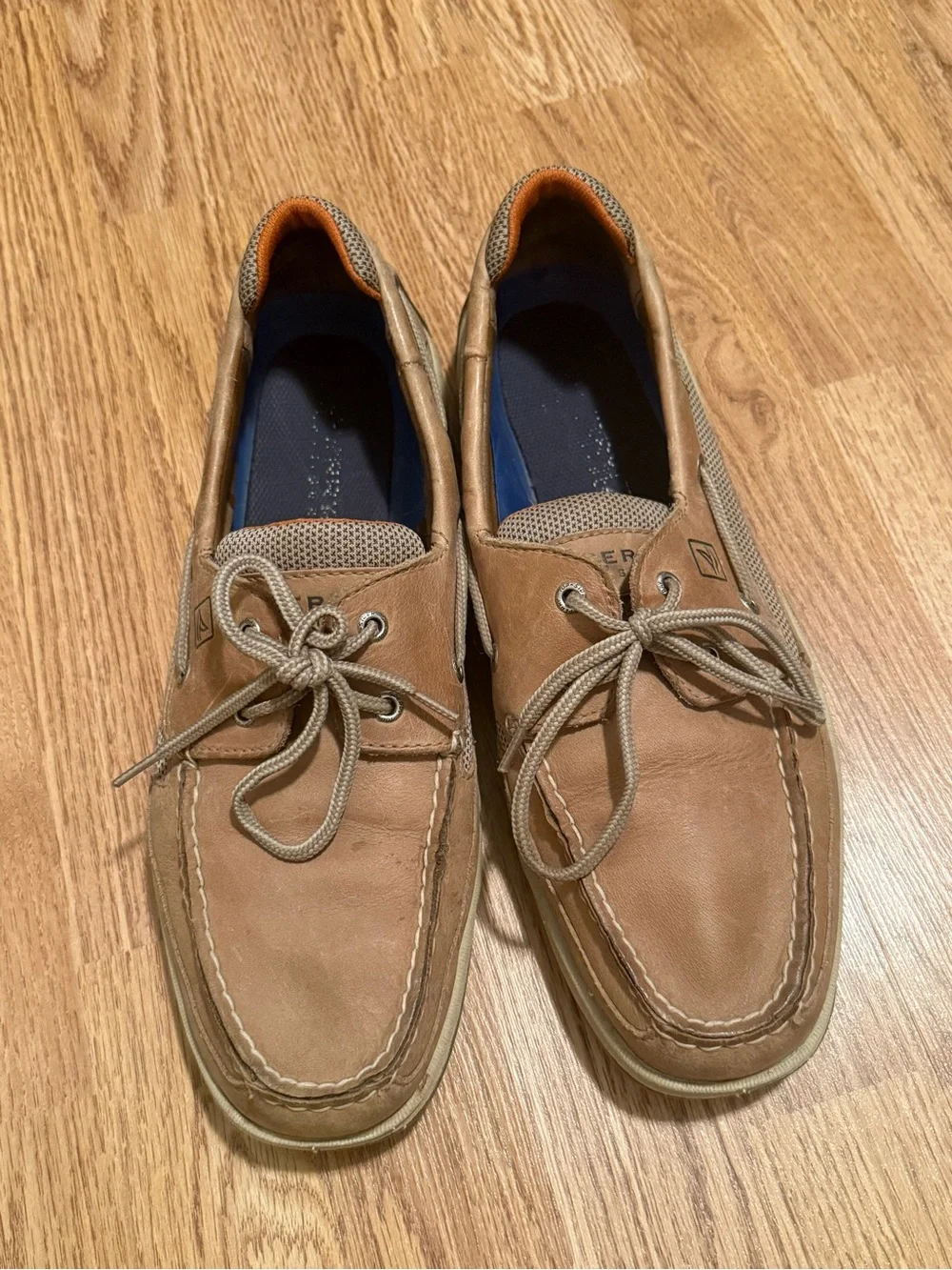 Sperry leather upper